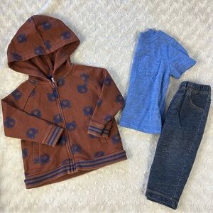 Baby Boy Outfit Shirt Jacket Pants Carter’s Cat & Jack